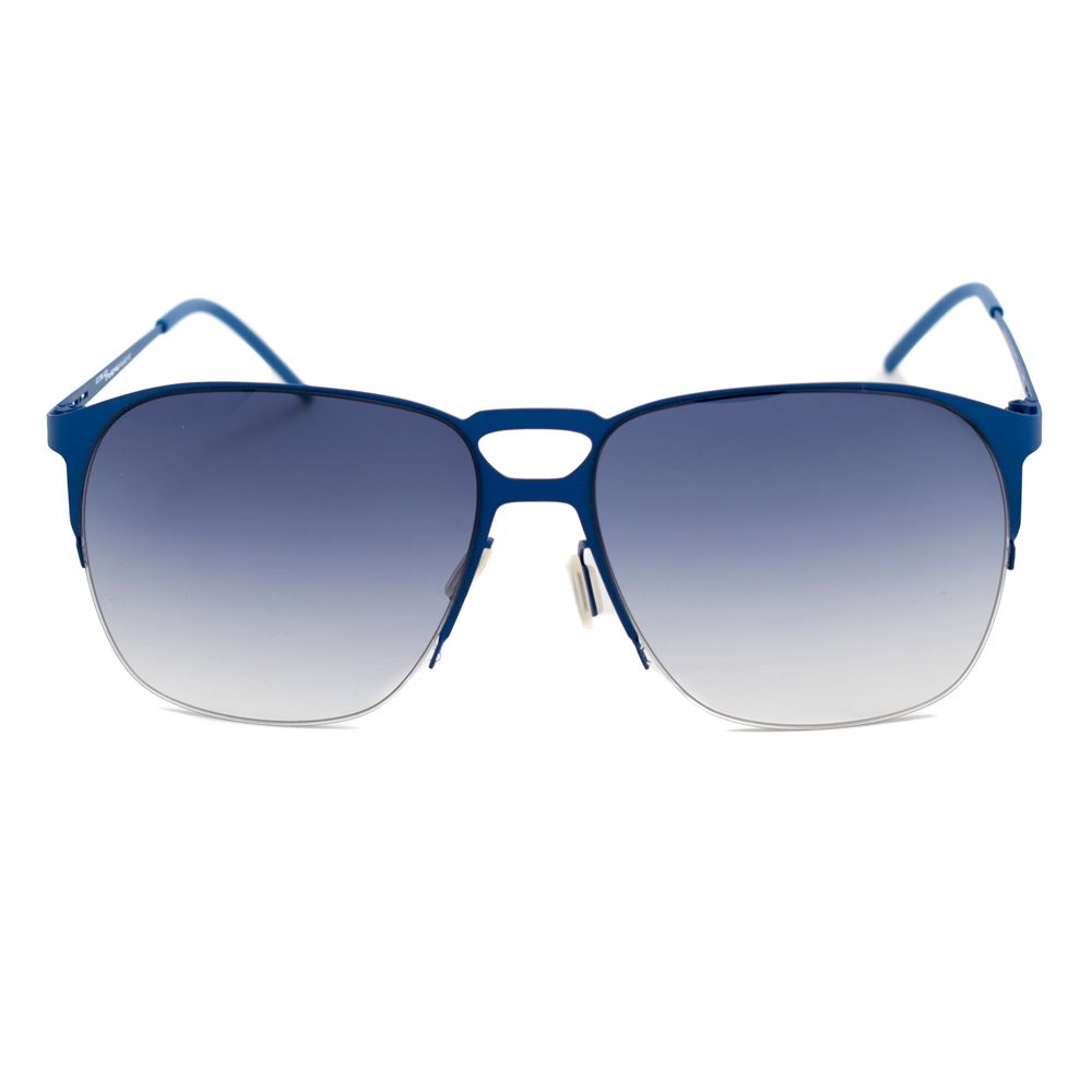 Blue Metal Sunglasses - ventzia