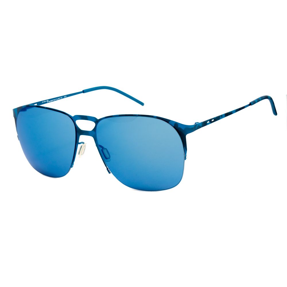 Blue Metal Sunglasses - ventzia