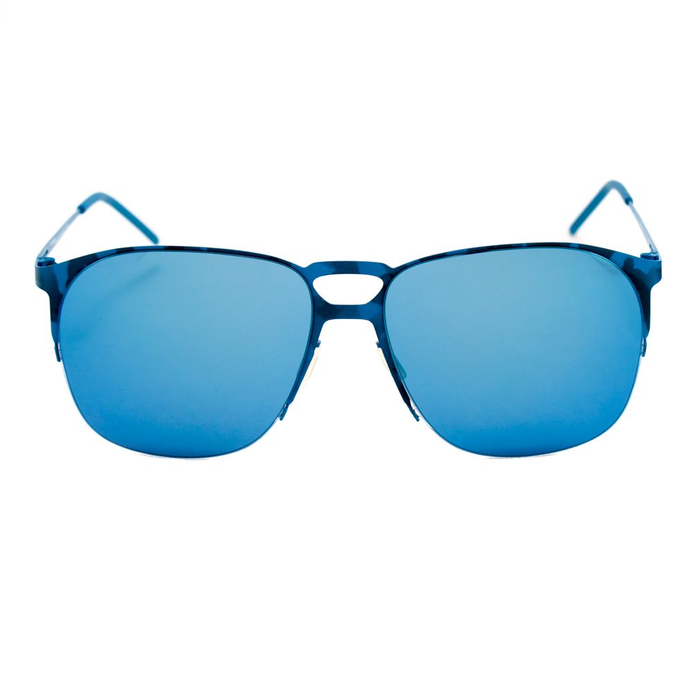 Blue Metal Sunglasses - ventzia