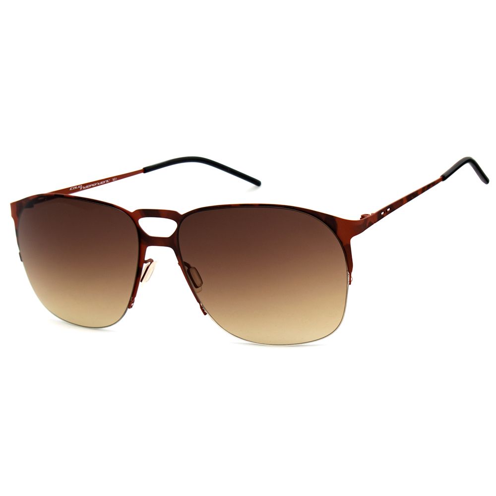 Brown Metal Sunglasses - ventzia