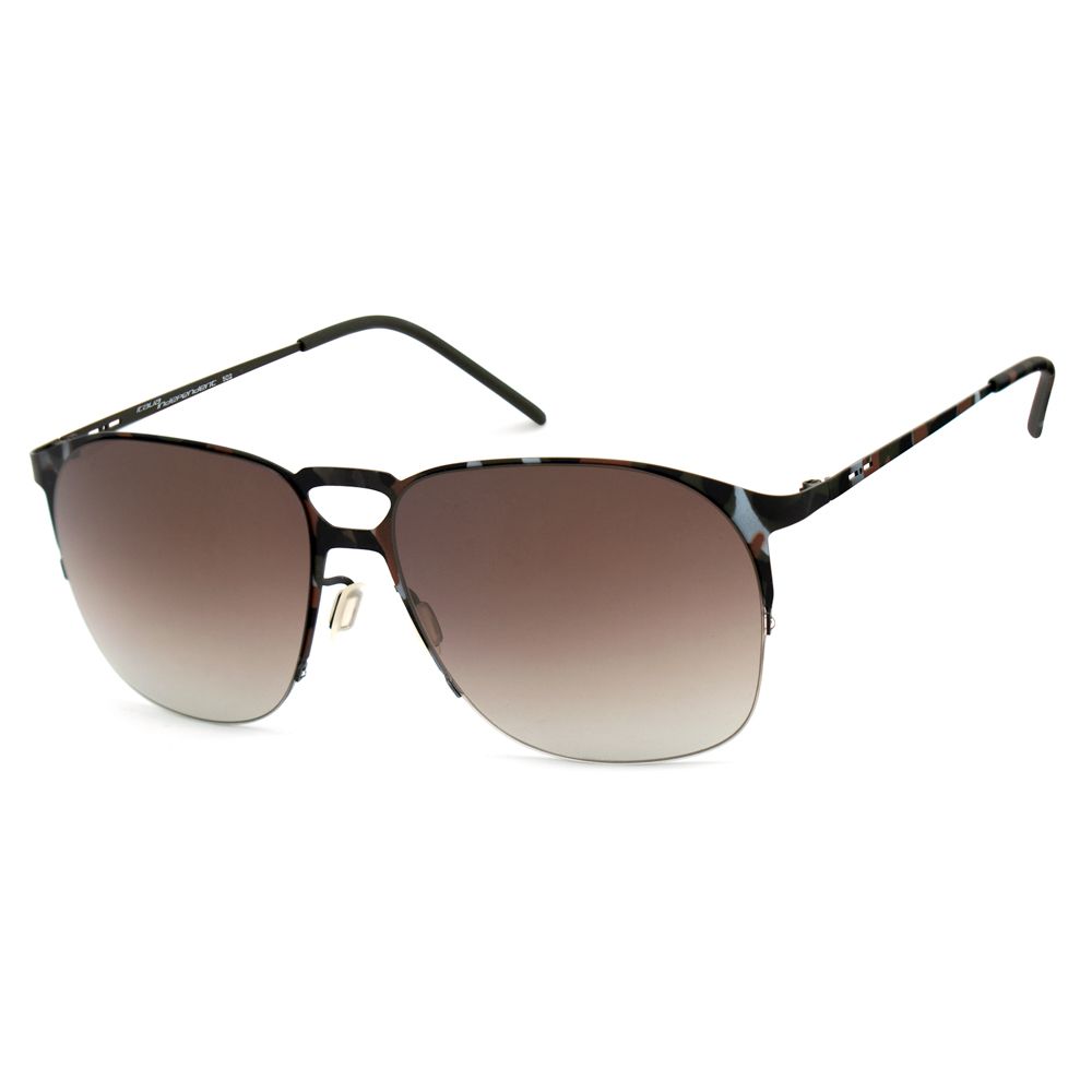 Brown Metal Sunglasses - ventzia