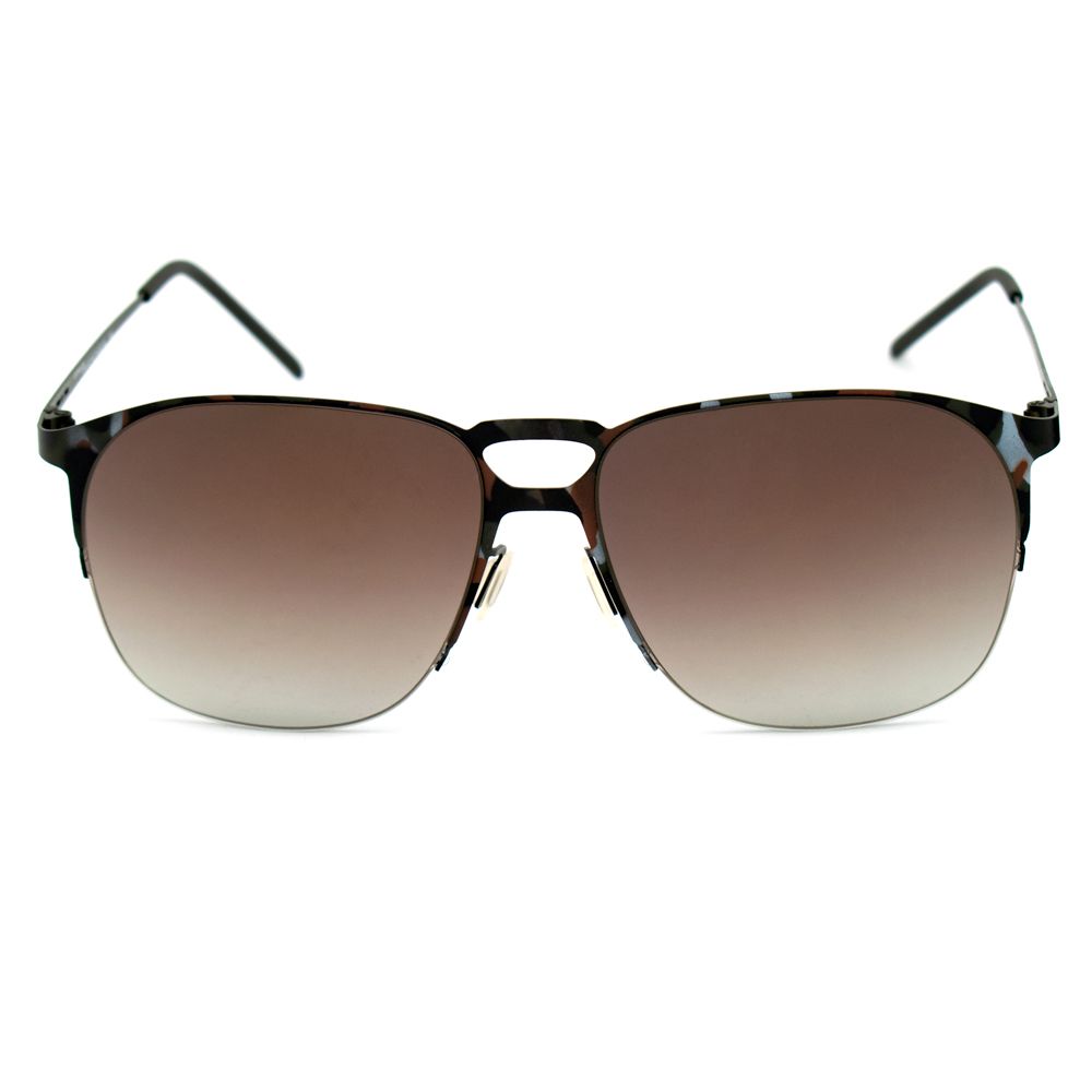 Brown Metal Sunglasses - ventzia