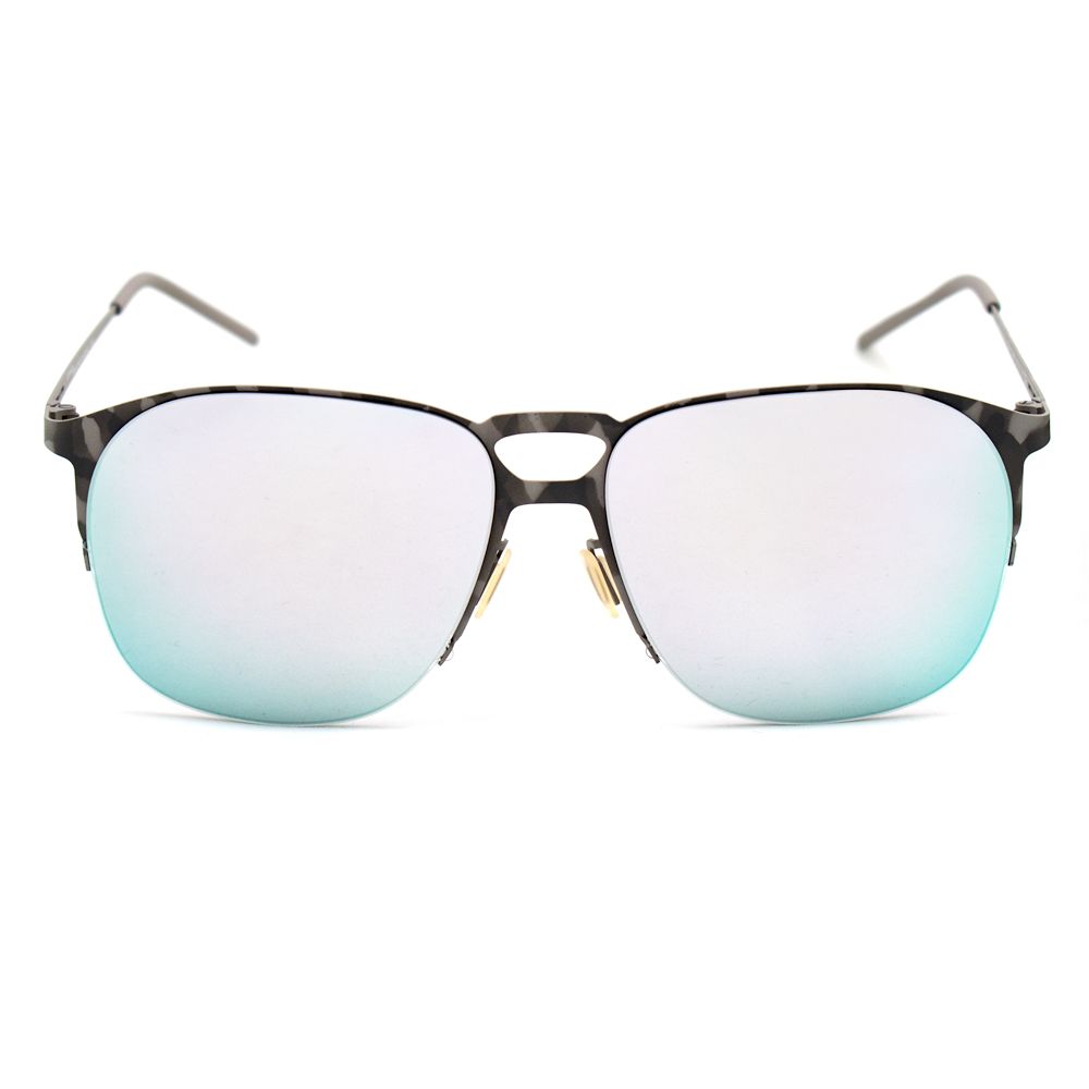 Gray Metal Sunglasses - ventzia
