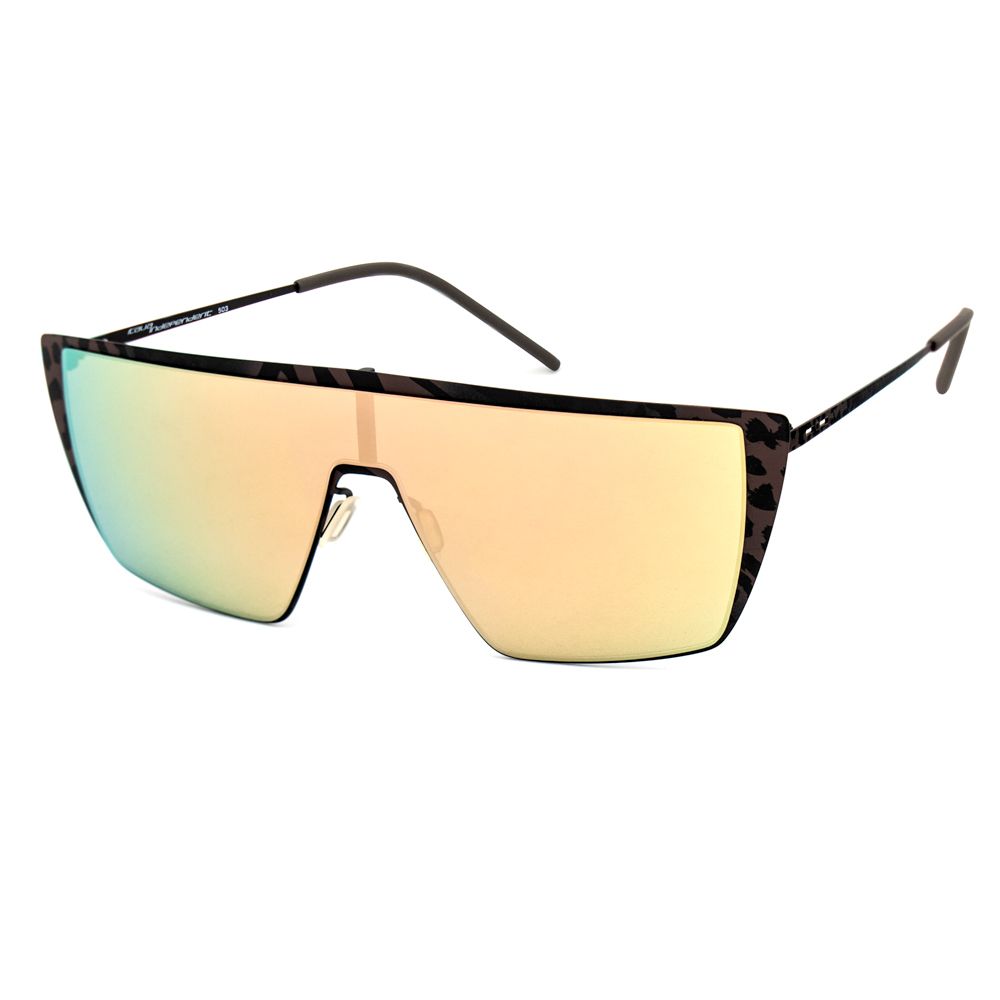Brown Metal Sunglasses - ventzia