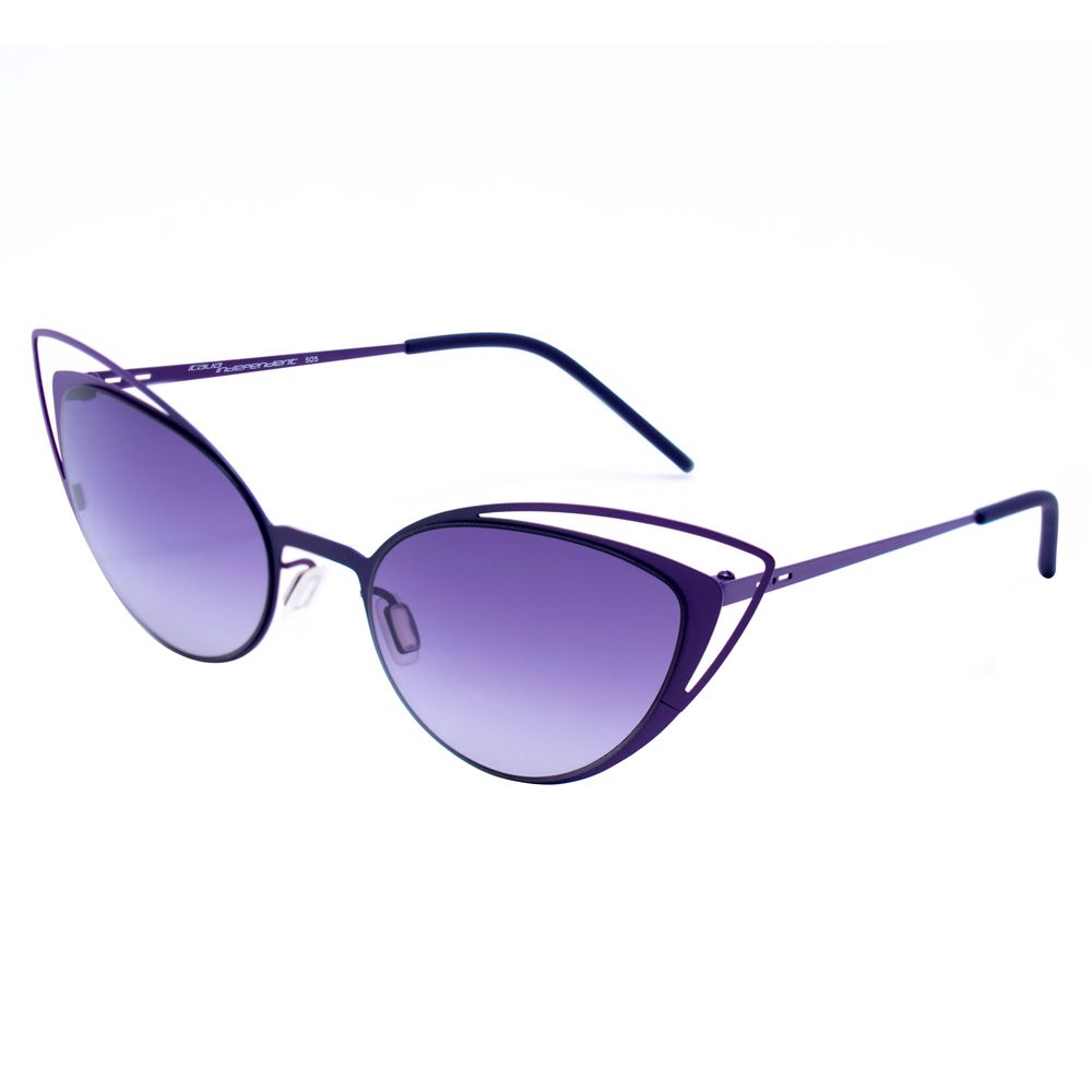 Purple Metal Sunglasses - ventzia