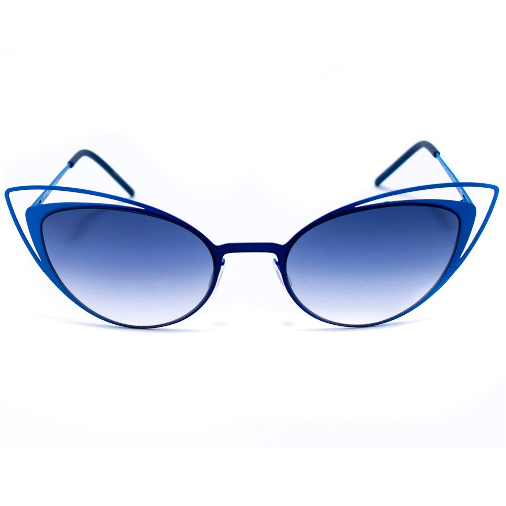 Blue Metal Sunglasses - ventzia