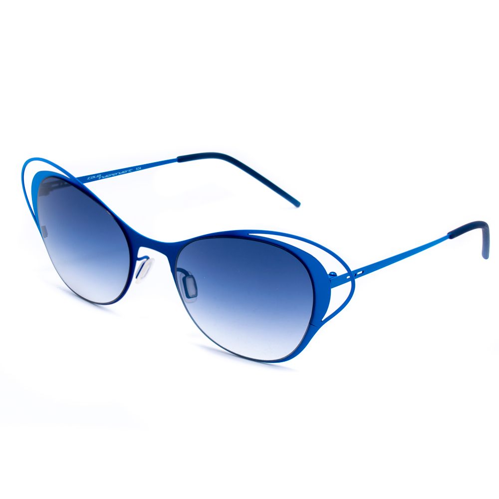 Blue Metal Sunglasses - ventzia