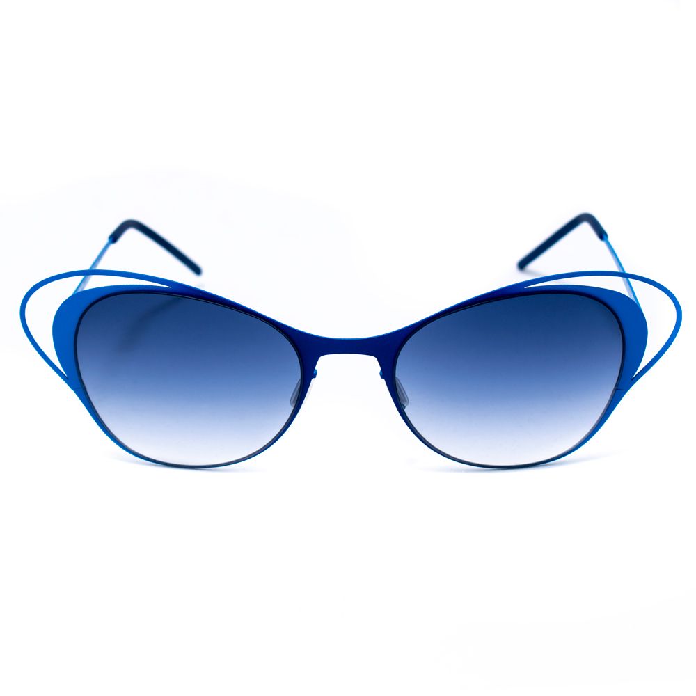 Blue Metal Sunglasses - ventzia
