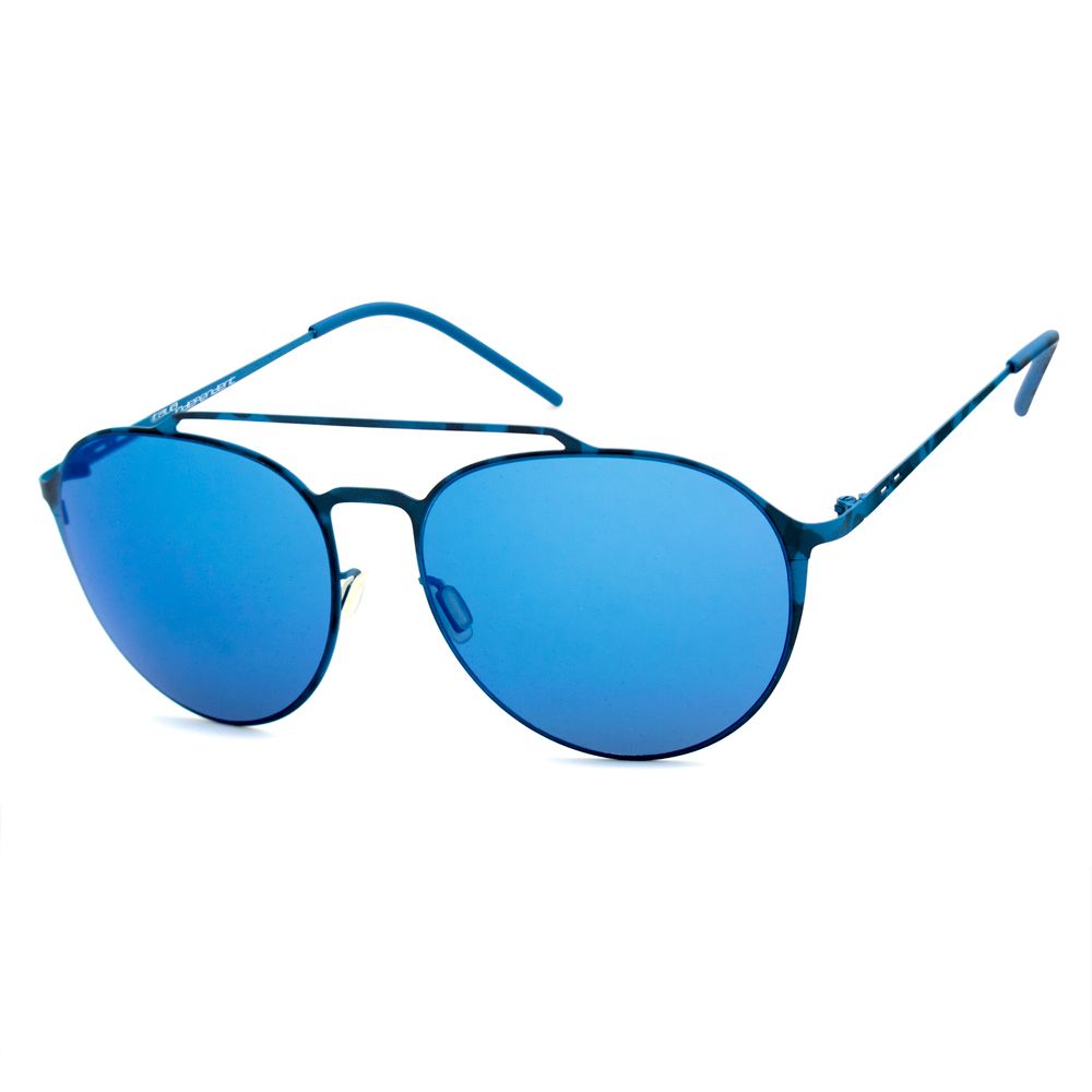 Blue Metal Sunglasses - ventzia