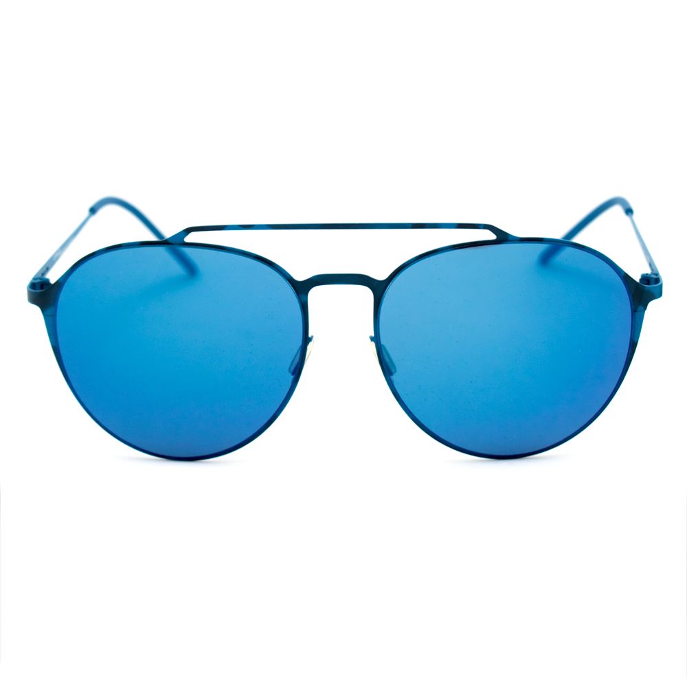 Blue Metal Sunglasses - ventzia