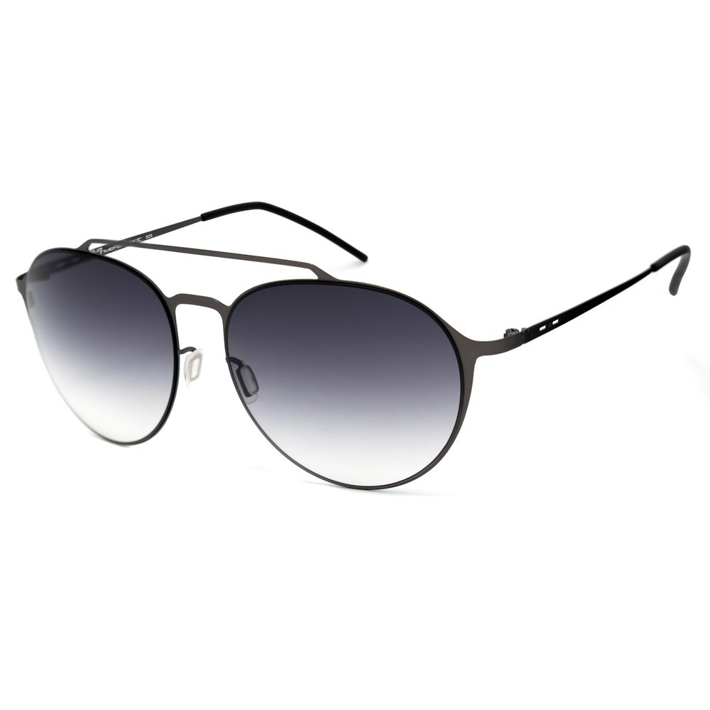 Gray Metal Sunglasses - ventzia