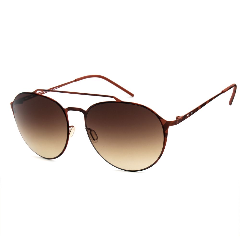 Brown Metal Sunglasses - ventzia