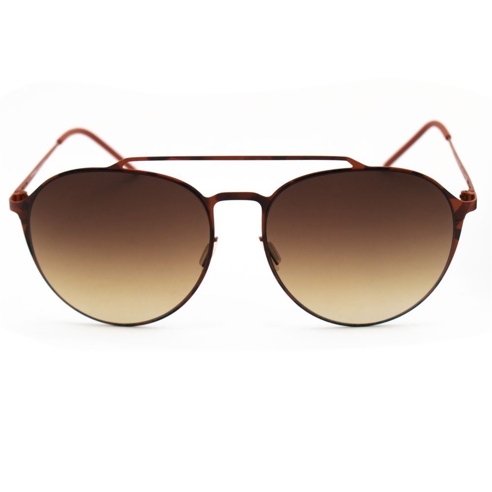 Brown Metal Sunglasses - ventzia