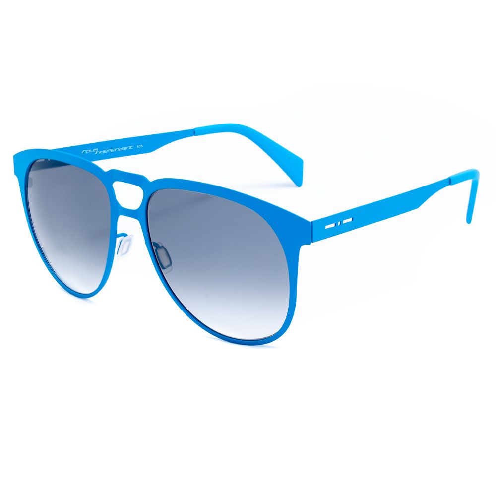 Blue Metal Sunglasses - ventzia
