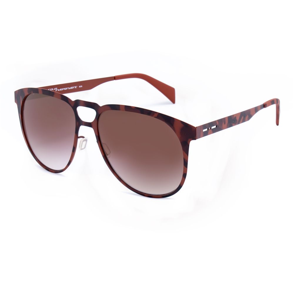 Brown Metal Sunglasses - ventzia