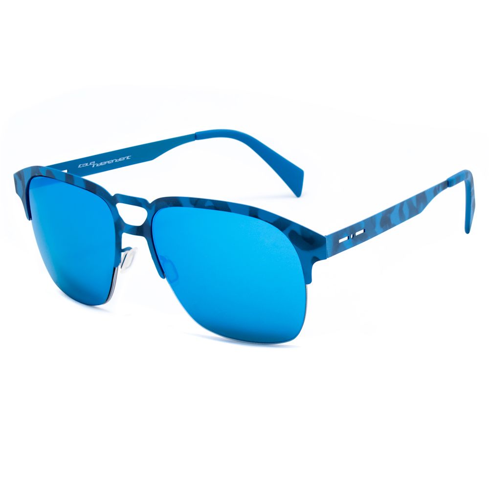 Blue Metal Sunglasses - ventzia