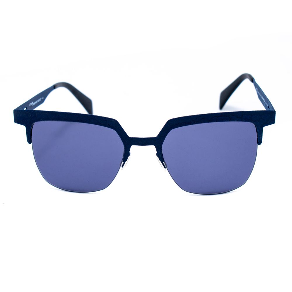 Blue Metal Sunglasses - ventzia