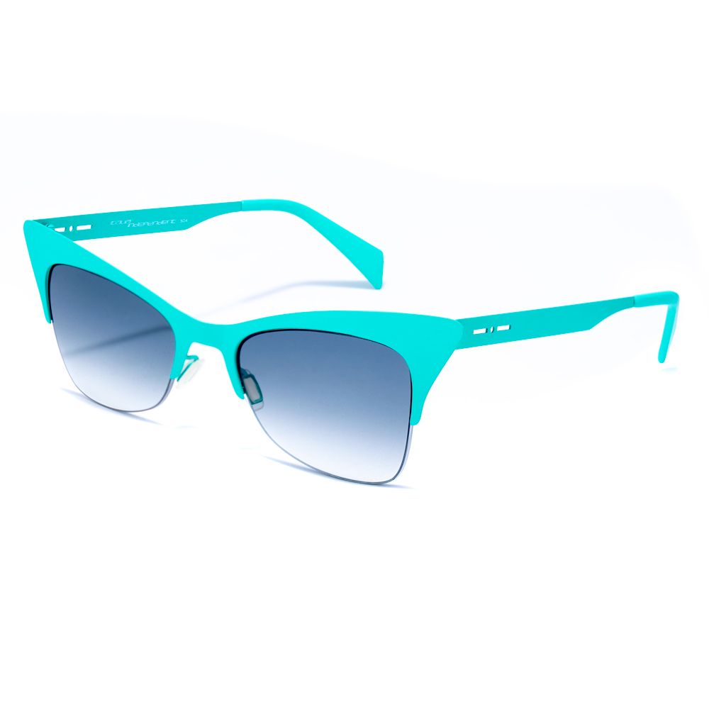 Green Metal Sunglasses - ventzia