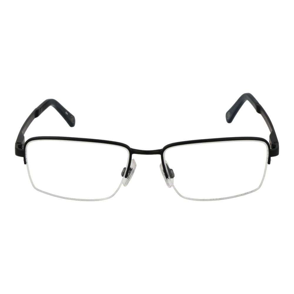 Black Stainless Steel Glasses (Frames) - ventzia