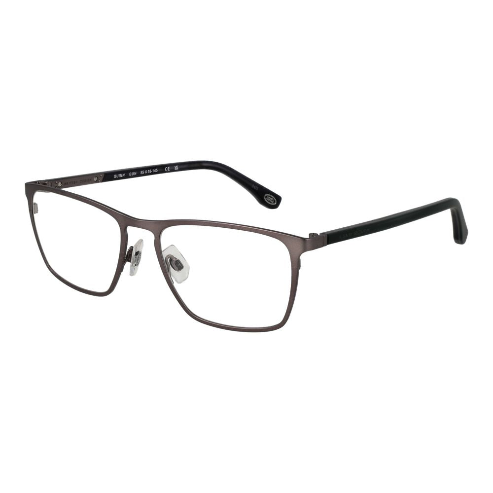 Gray Stainless Steel Glasses (Frames) - ventzia
