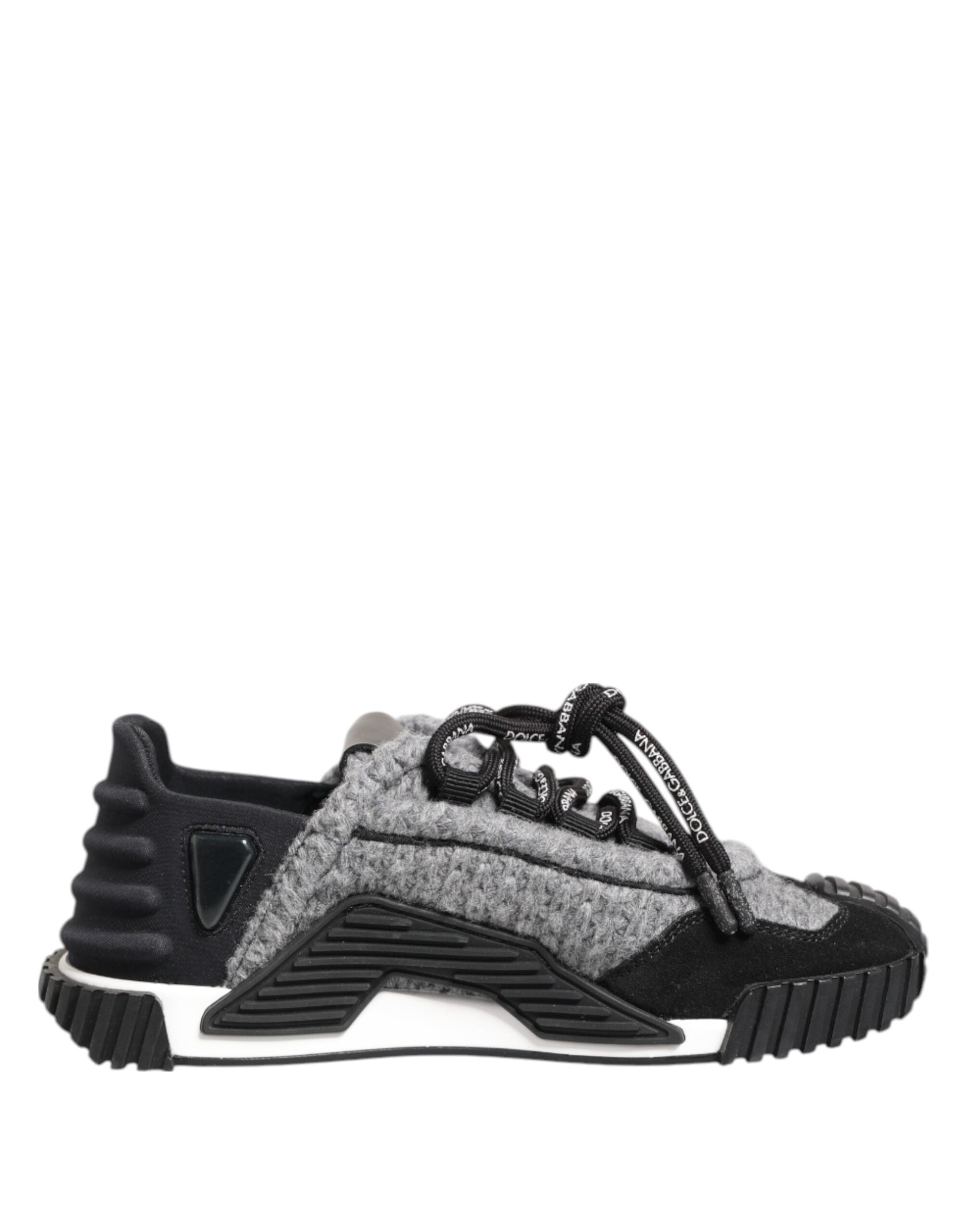 Black Gray NS1 Low Top Sneakers Shoes - ventzia