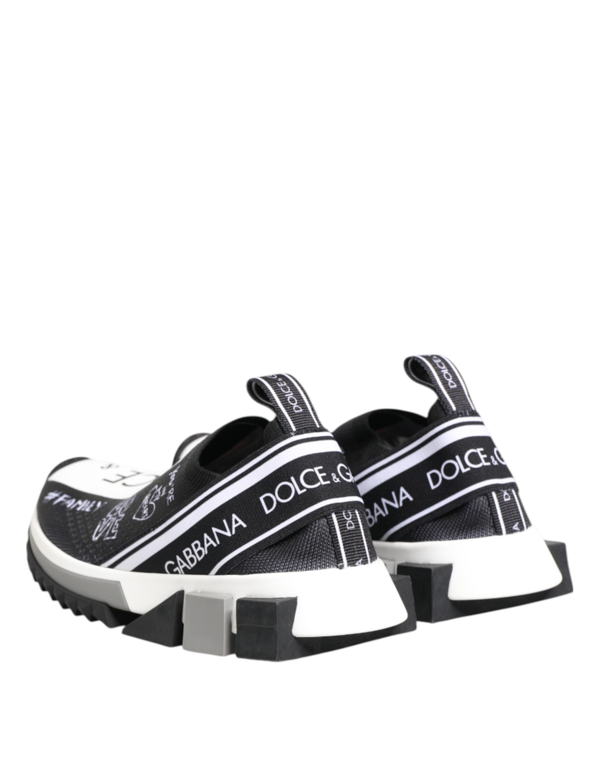 Black White Sorrento Low Top Sneakers Shoes - ventzia