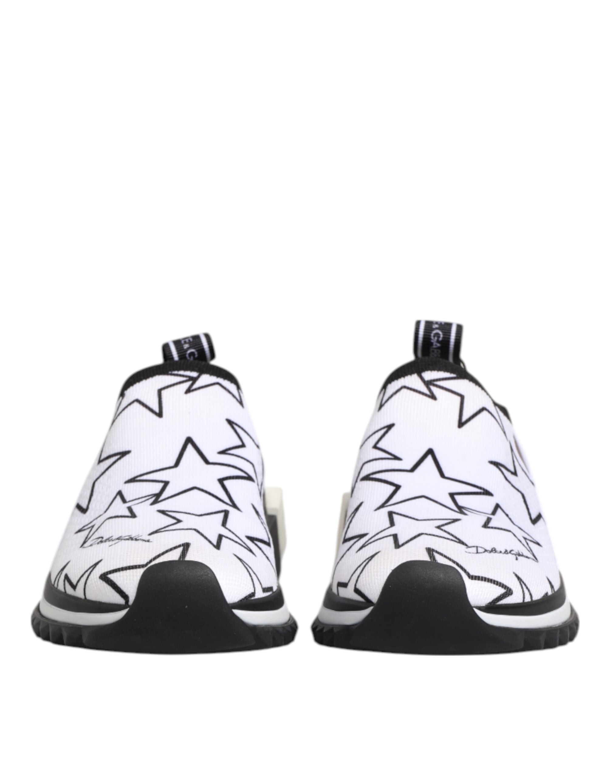 White Stars Sorrento Low Top Sneakers Shoes - ventzia