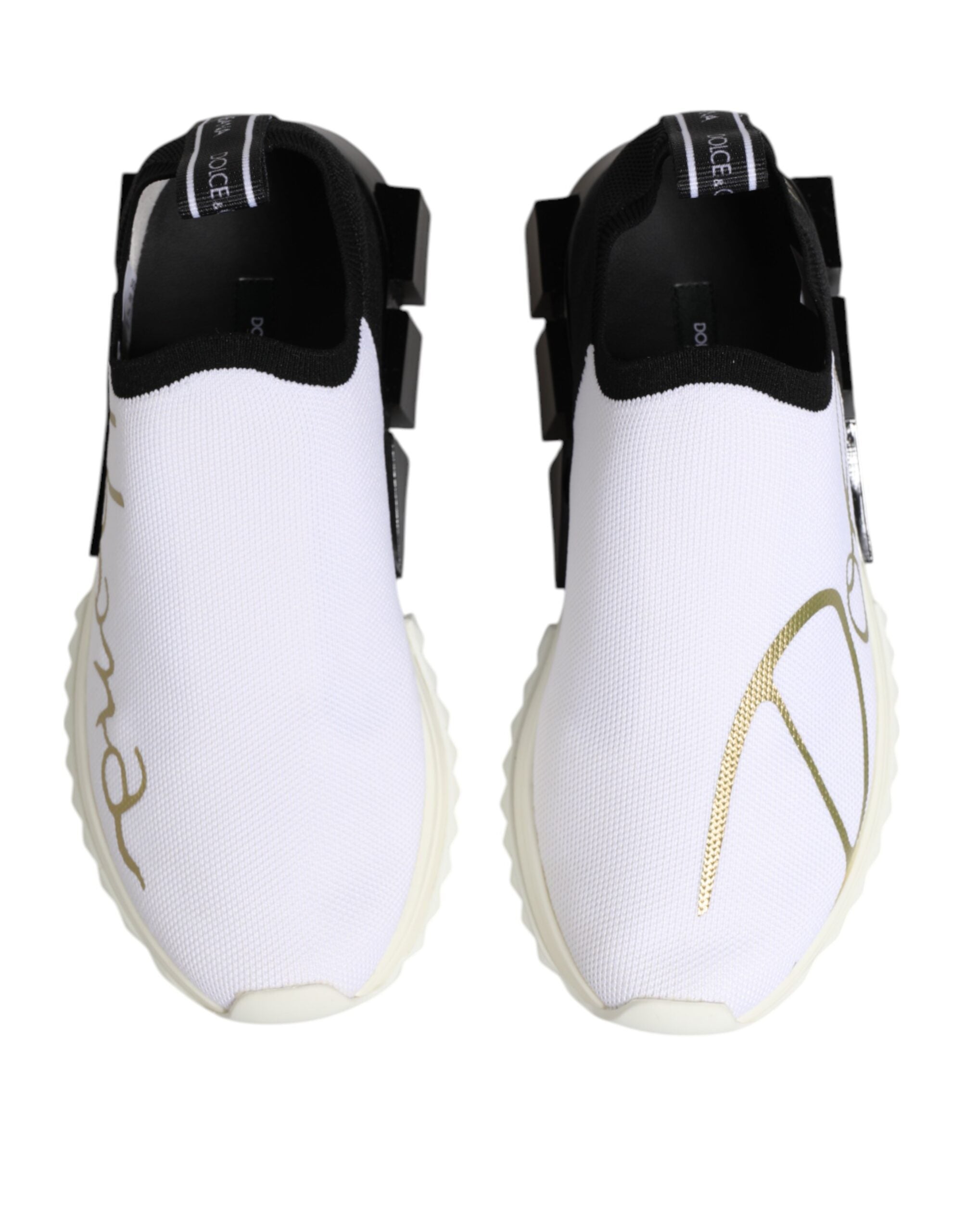 White Black Low Top Sorrento Sneakers Shoes - ventzia