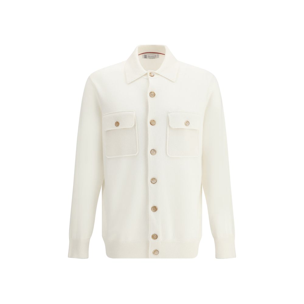 White Cashmere Cardigan - ventzia