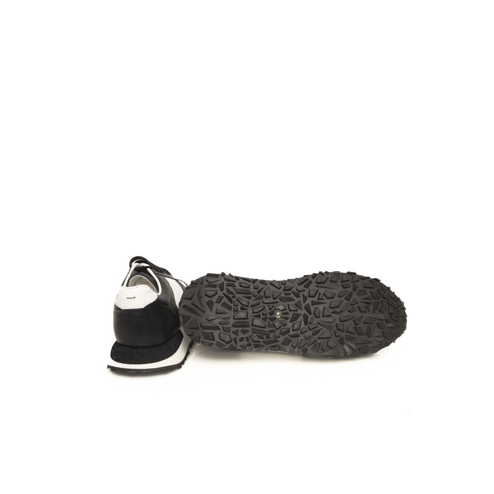 Black Calfskin Men Sneaker - ventzia