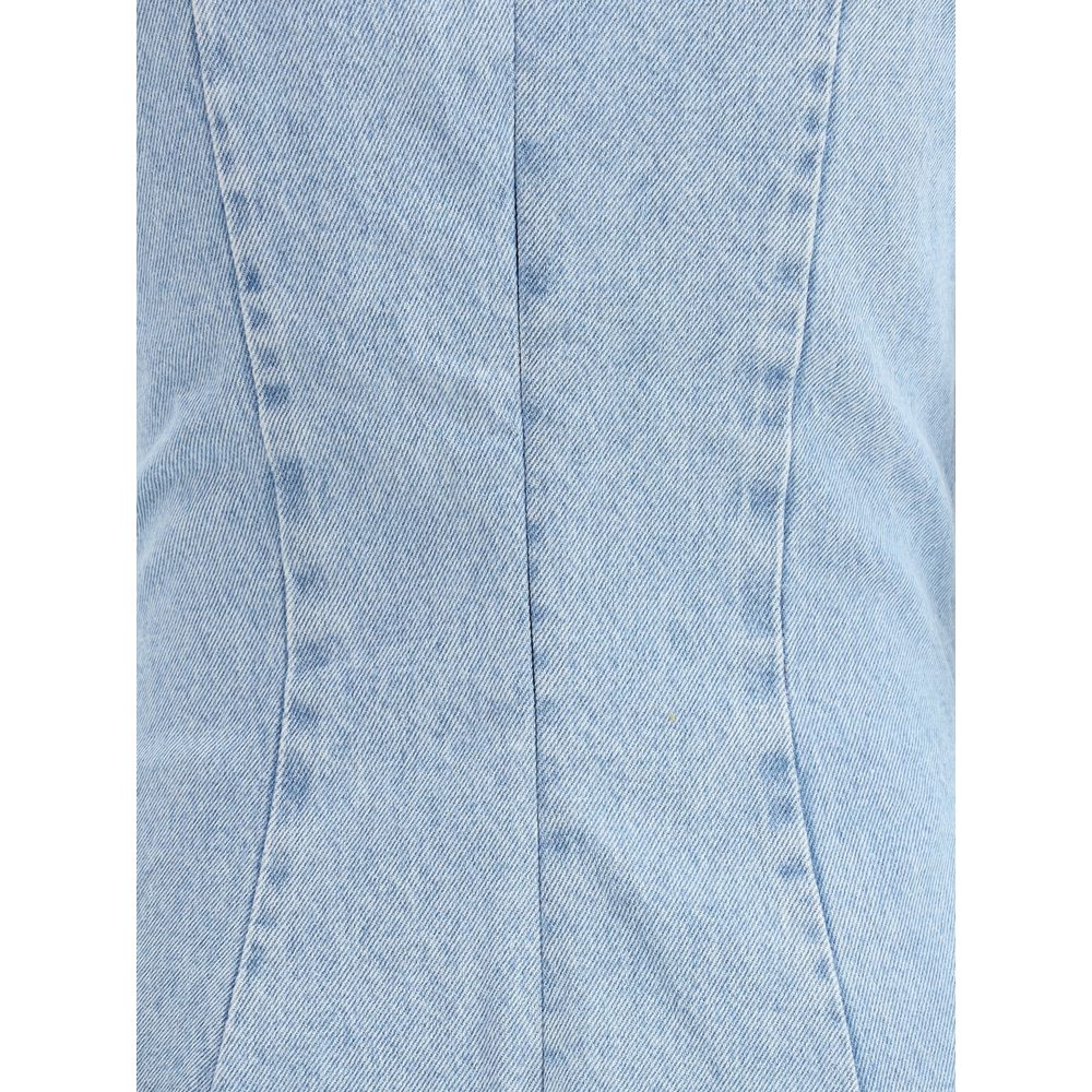 Denim mini Dress - ventzia