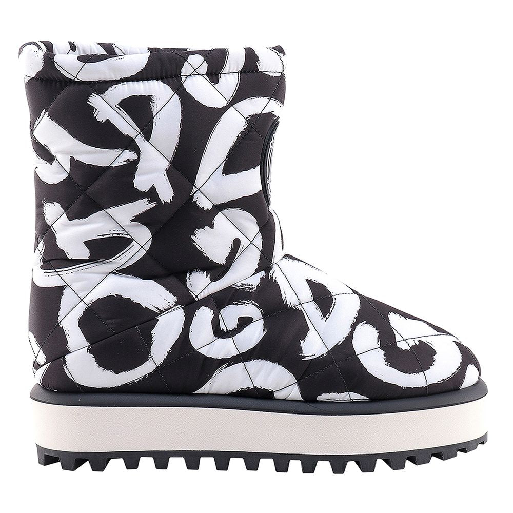 Black Nylon Boot - ventzia