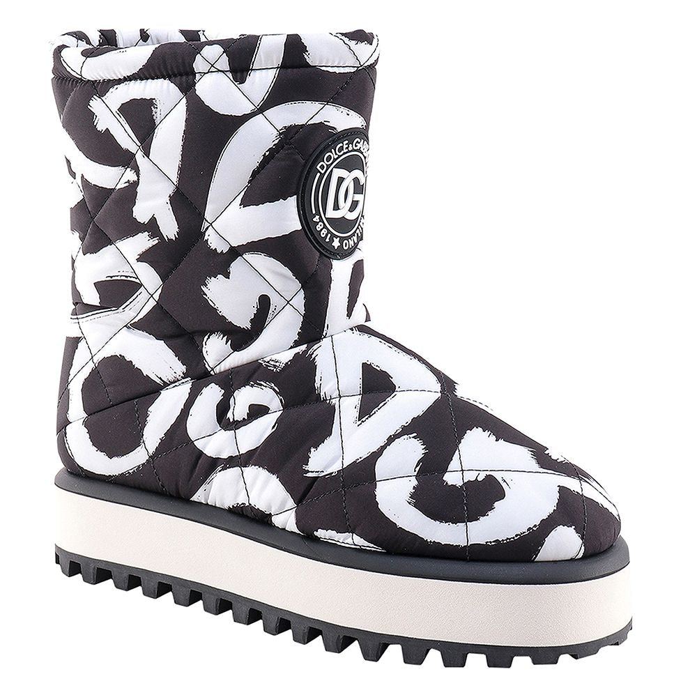 Black Nylon Boot - ventzia