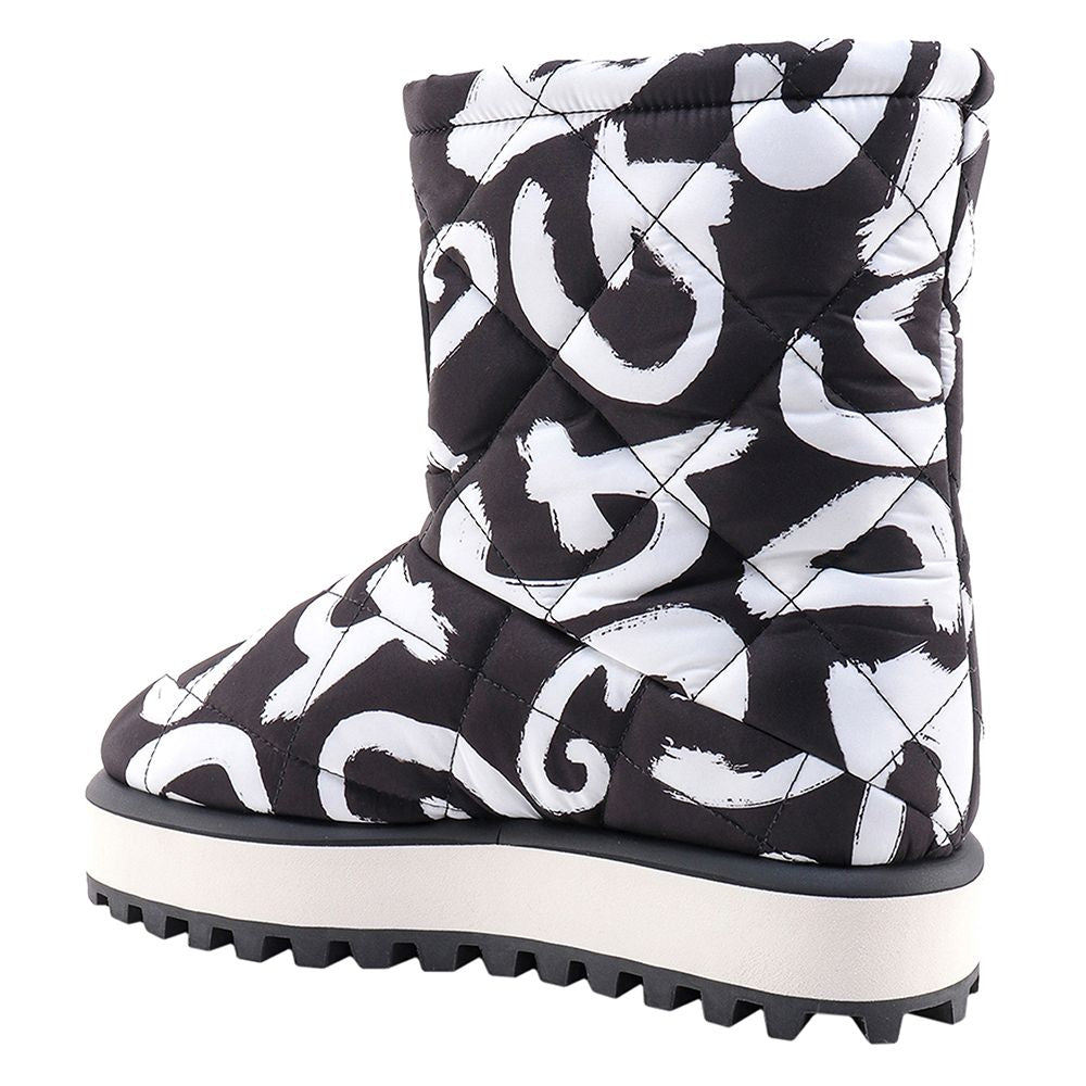 Black Nylon Boot - ventzia