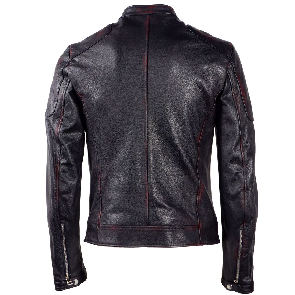 Black Goatskin Jacket - ventzia