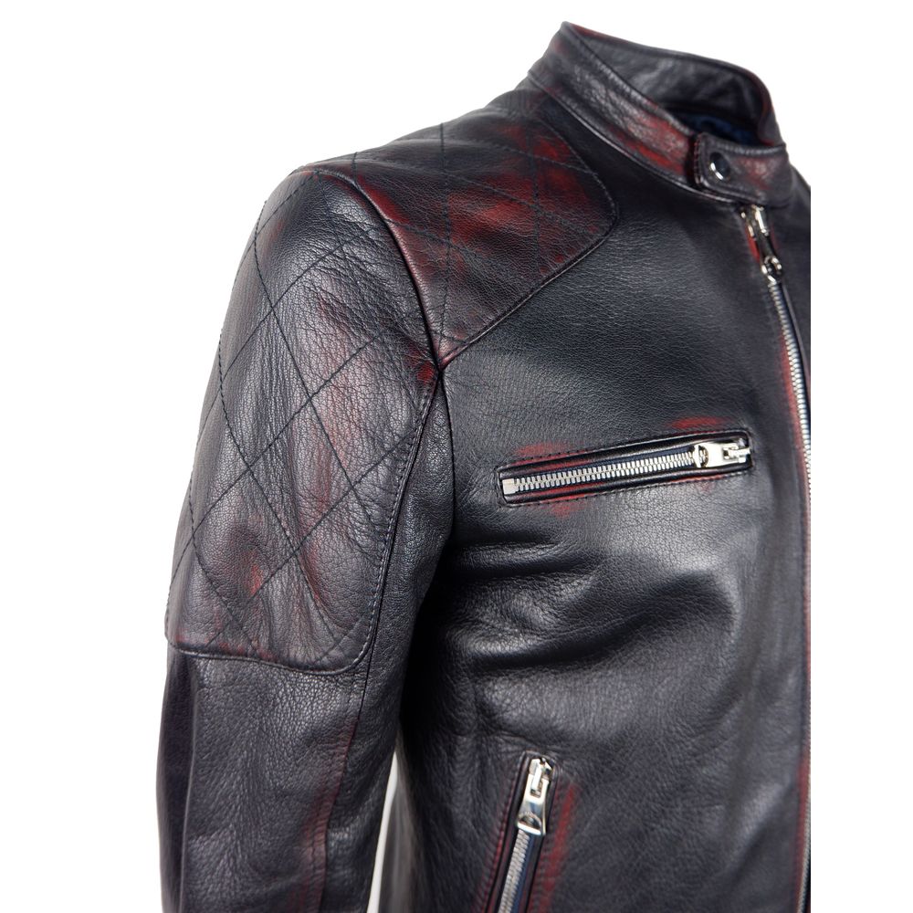 Black Goatskin Jacket - ventzia