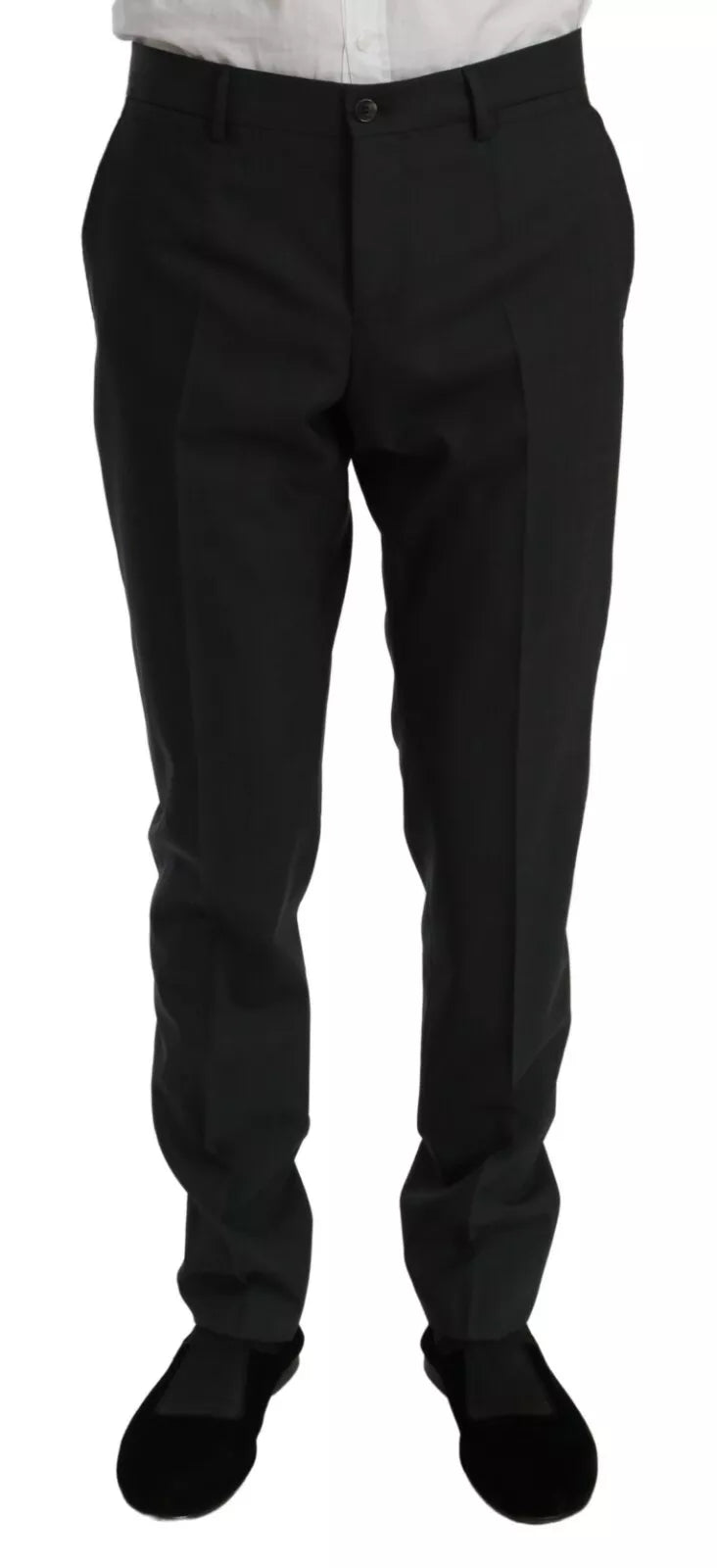 Slim Fit MARTINI Wool Gray Suit - ventzia