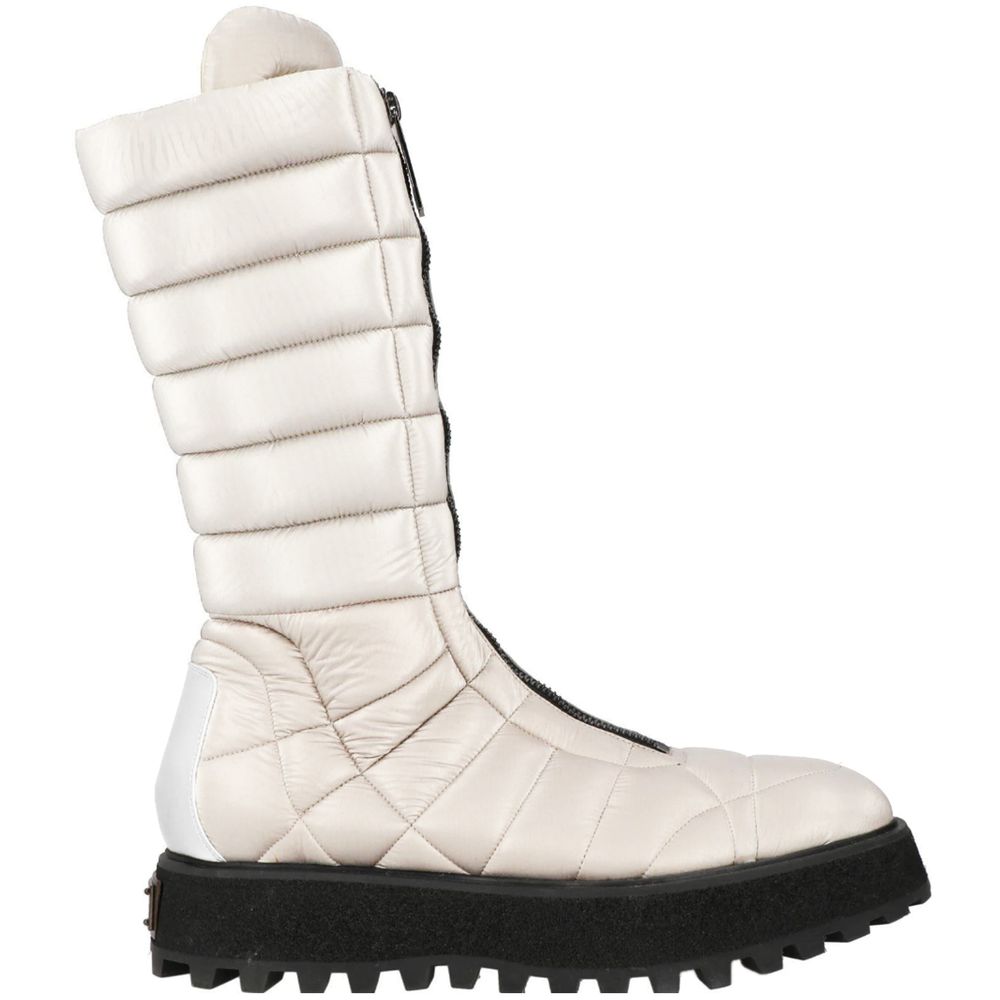 White Nylon Boot - ventzia
