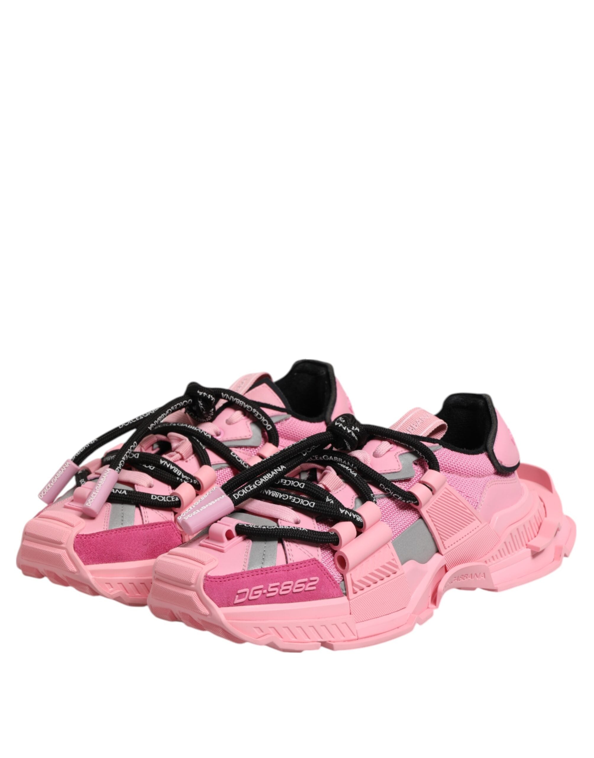 Pink Low Top Space Women Sneakers Shoes - ventzia