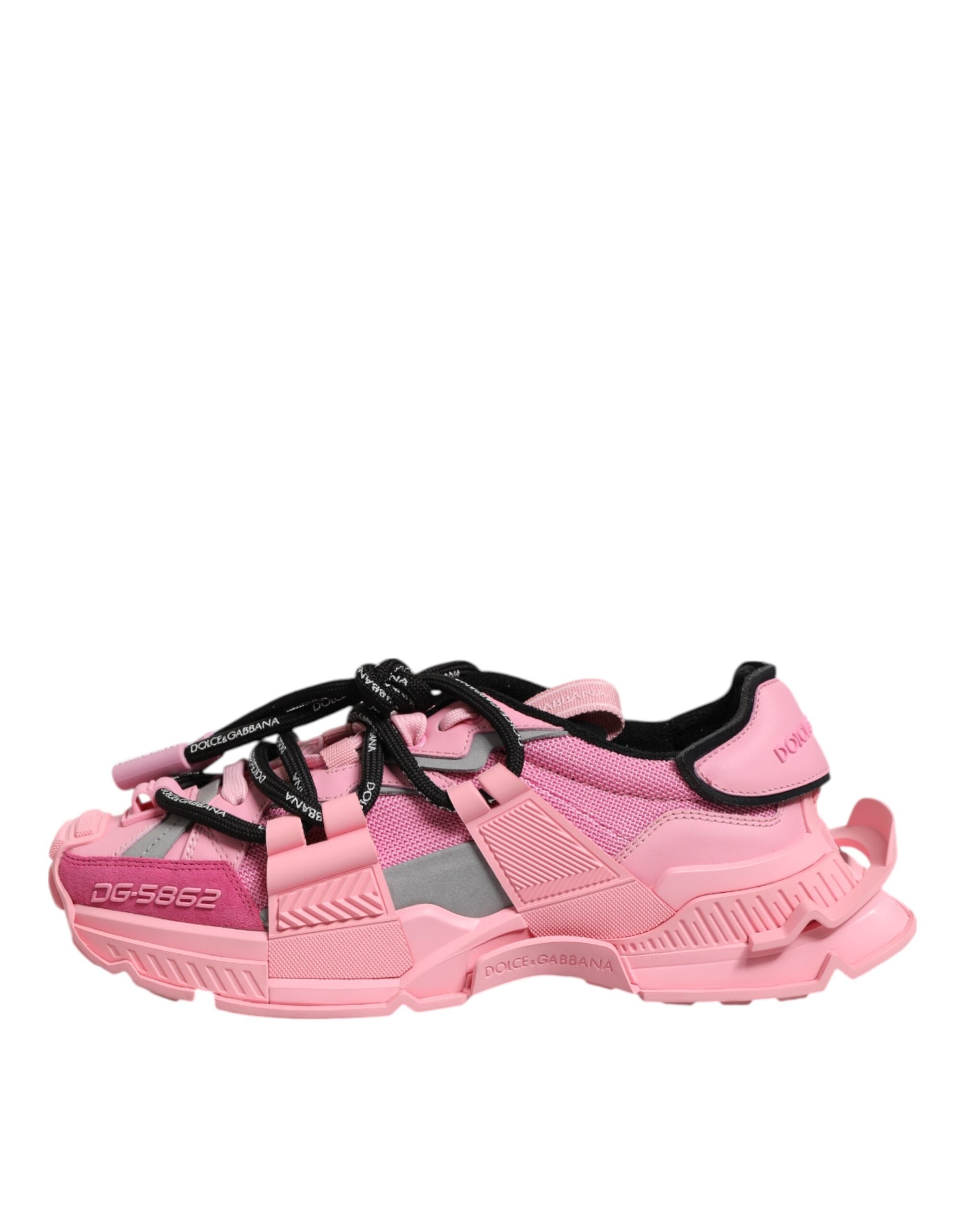 Pink Low Top Space Women Sneakers Shoes - ventzia