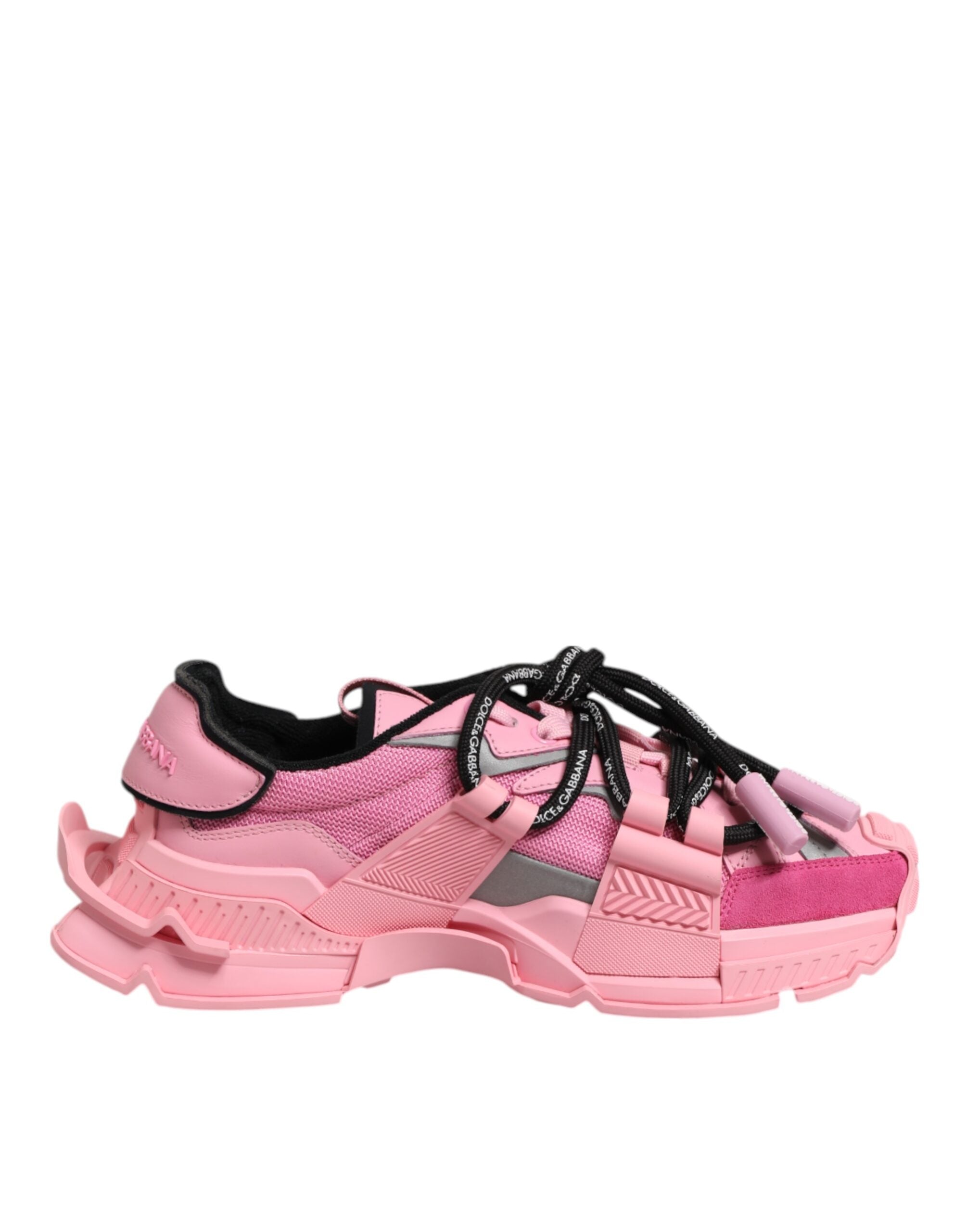 Pink Low Top Space Women Sneakers Shoes - ventzia