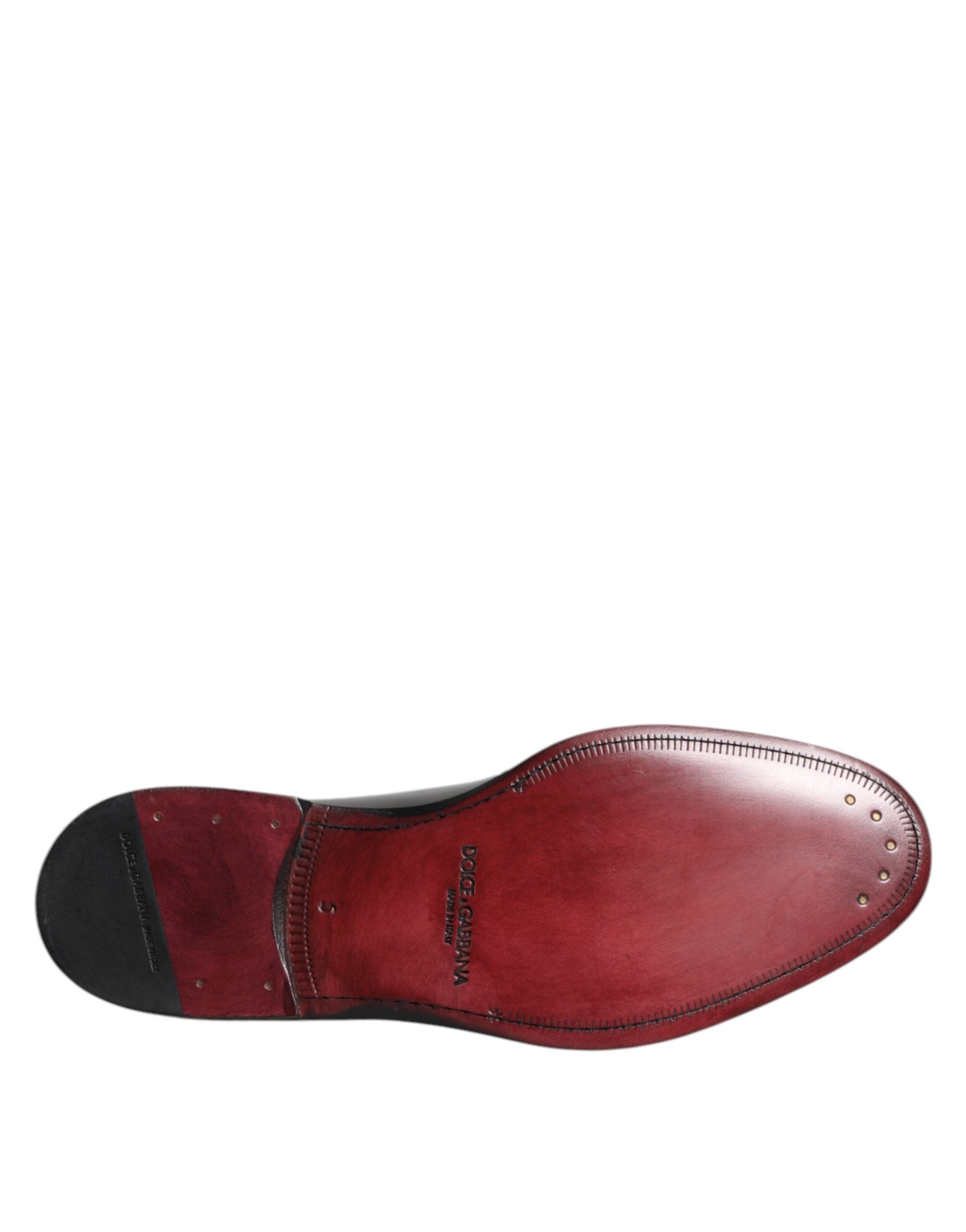 Black Calf Leather Lace Up Dress Shoes - ventzia