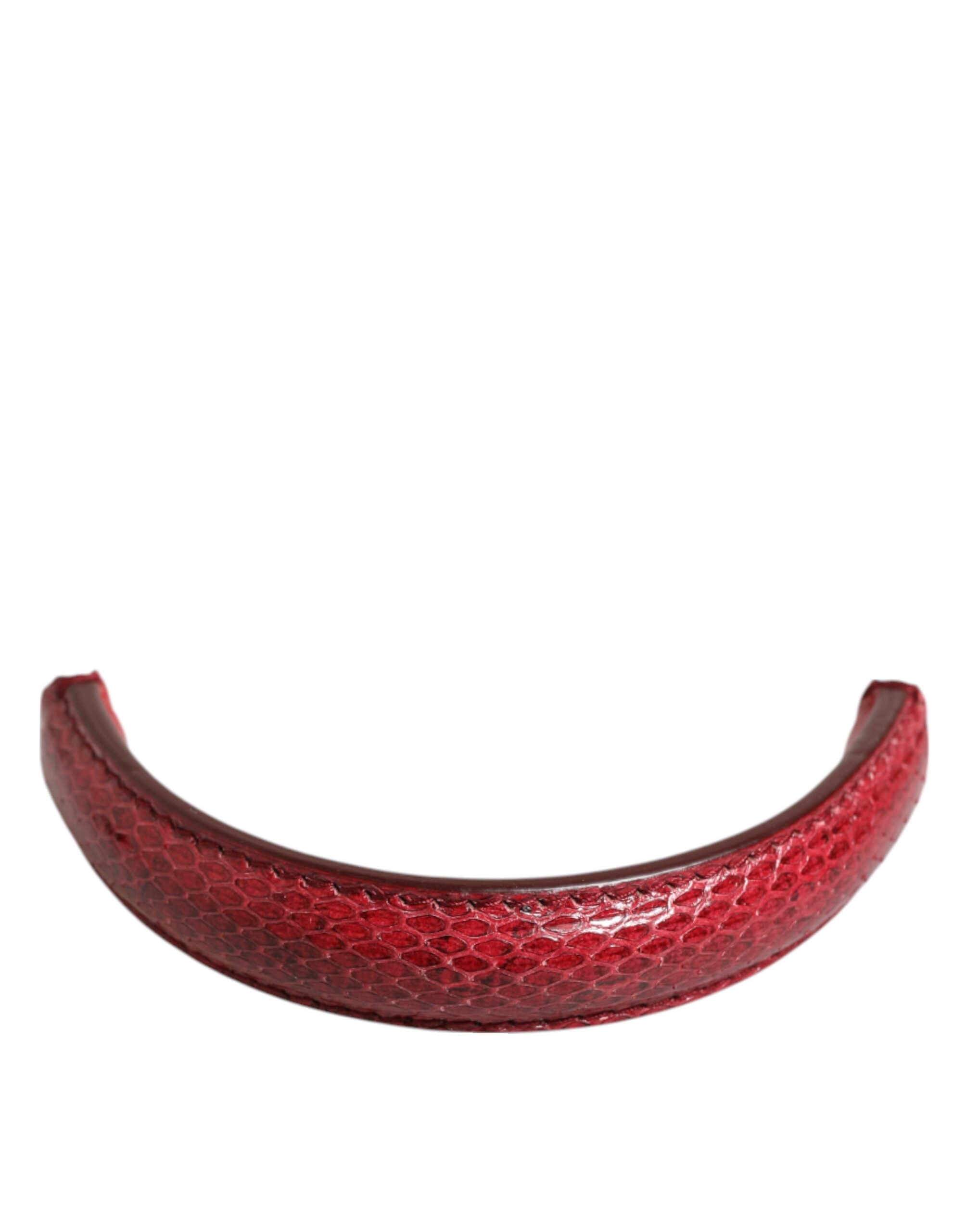 Red Small Ayers Leather Bag Handle Women Shoulder Strap - ventzia