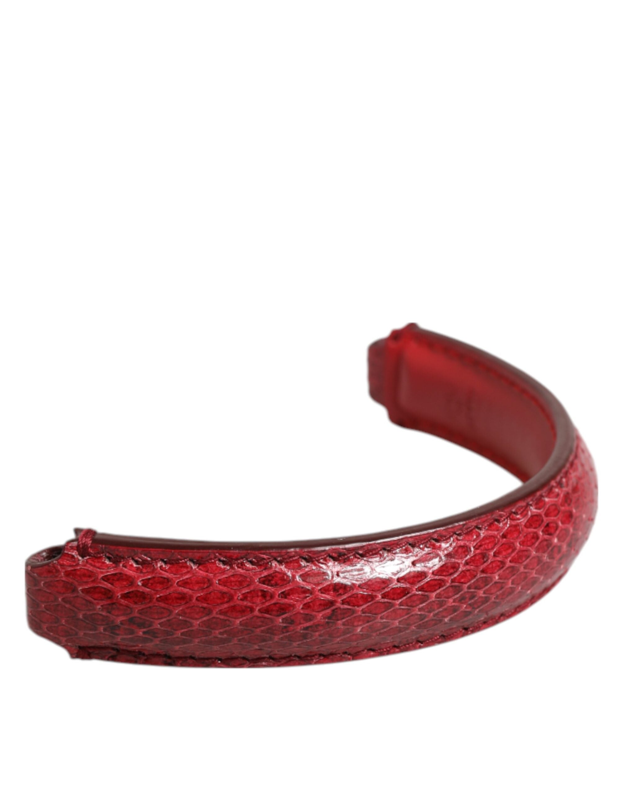 Red Small Ayers Leather Bag Handle Women Shoulder Strap - ventzia