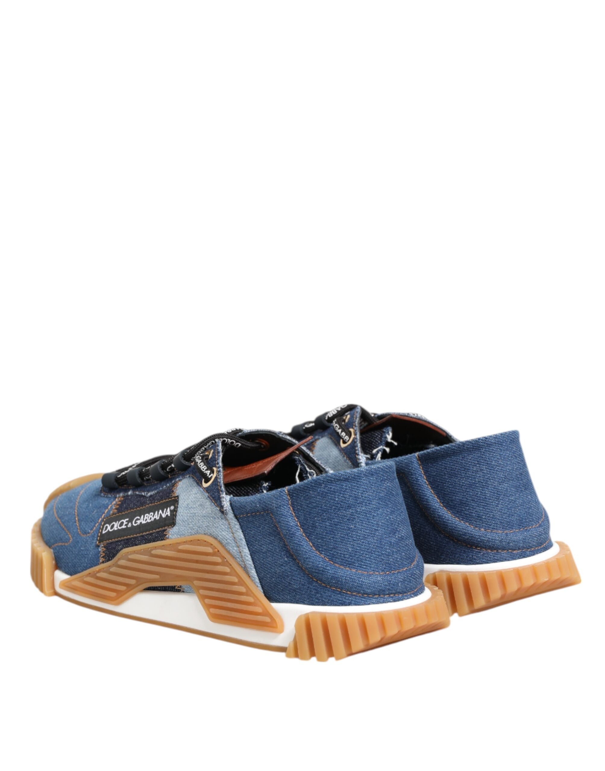 Blue Lace Up Low Top NS1 Sneakers Shoes - ventzia