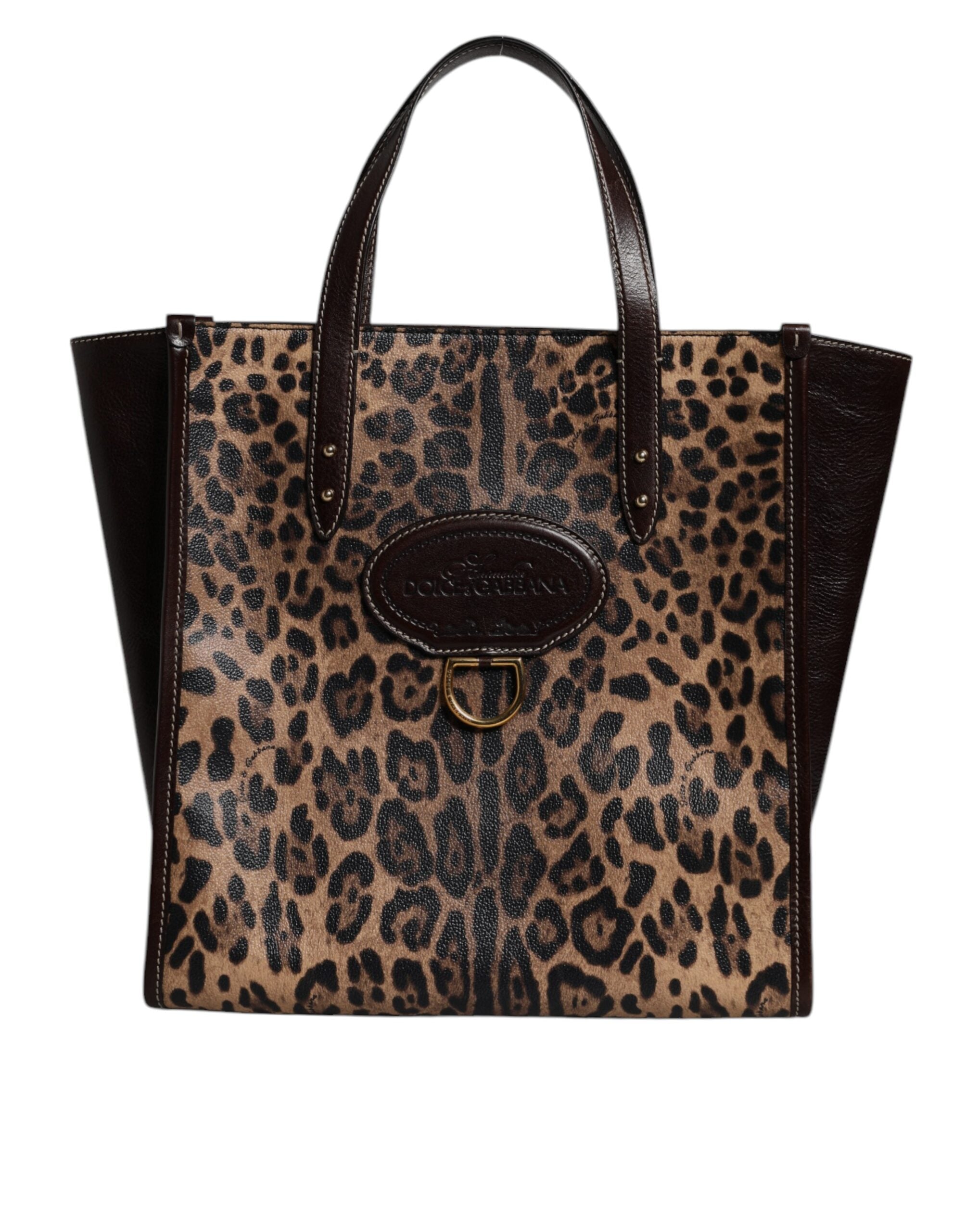 Multicolor Leopard Shopping Tote Shoulder WomenBorse Bag - ventzia