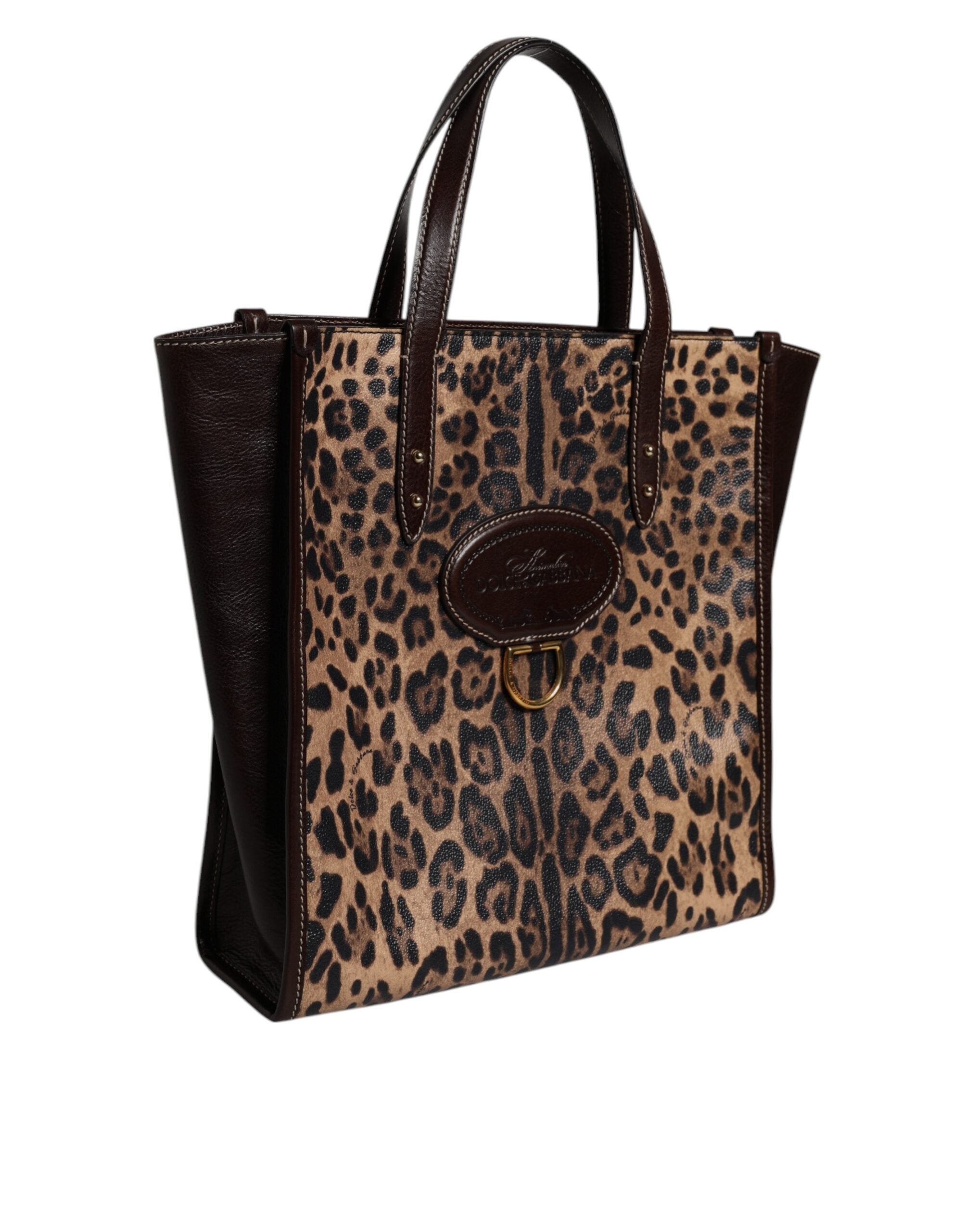 Multicolor Leopard Shopping Tote Shoulder WomenBorse Bag - ventzia