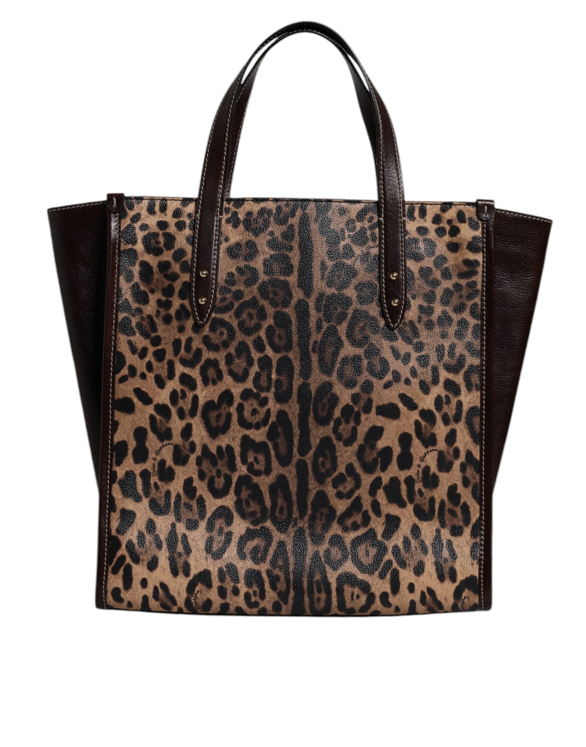Multicolor Leopard Shopping Tote Shoulder WomenBorse Bag - ventzia