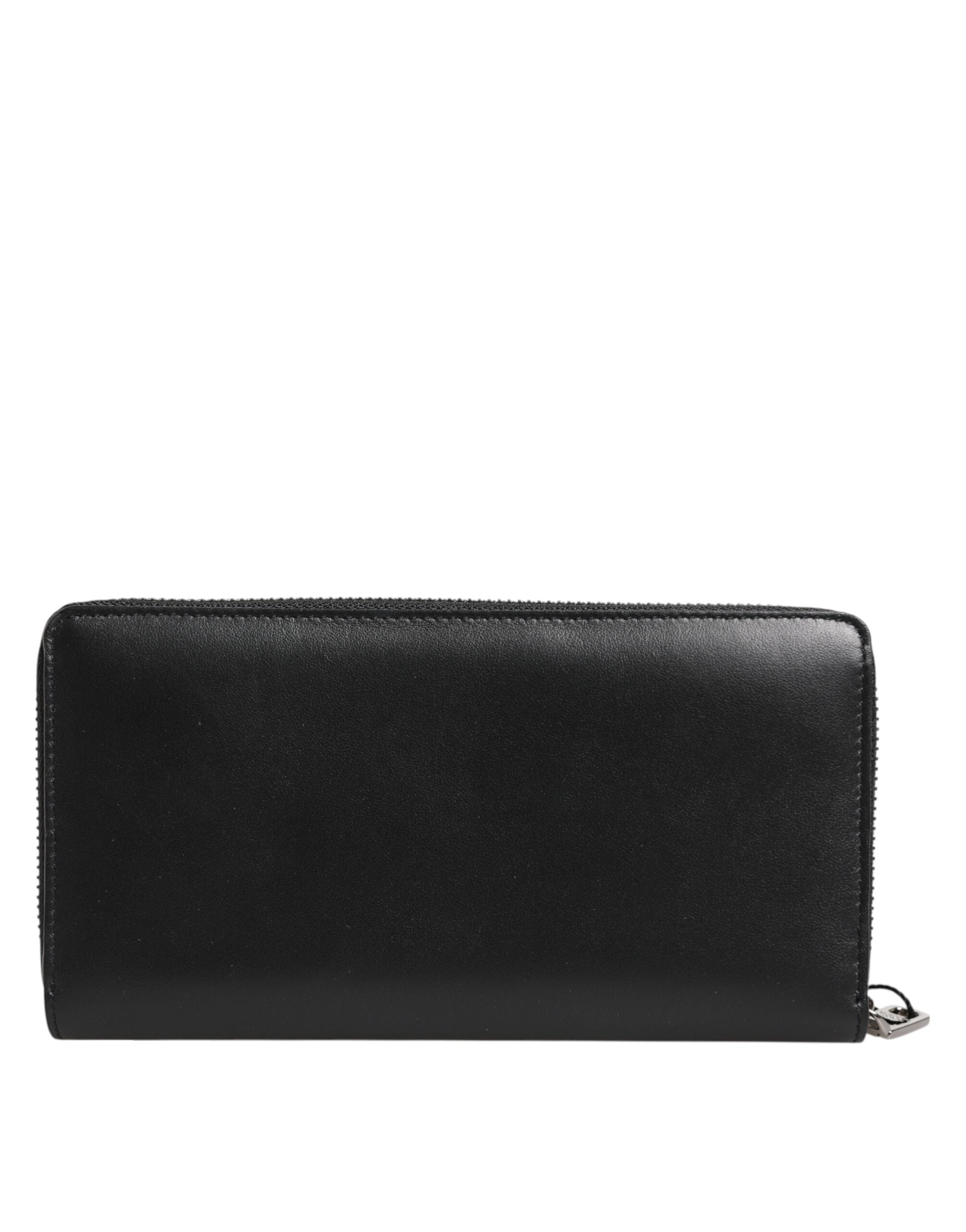 Black Brown Exotic Leather Men Continental Clutch Wallet - ventzia