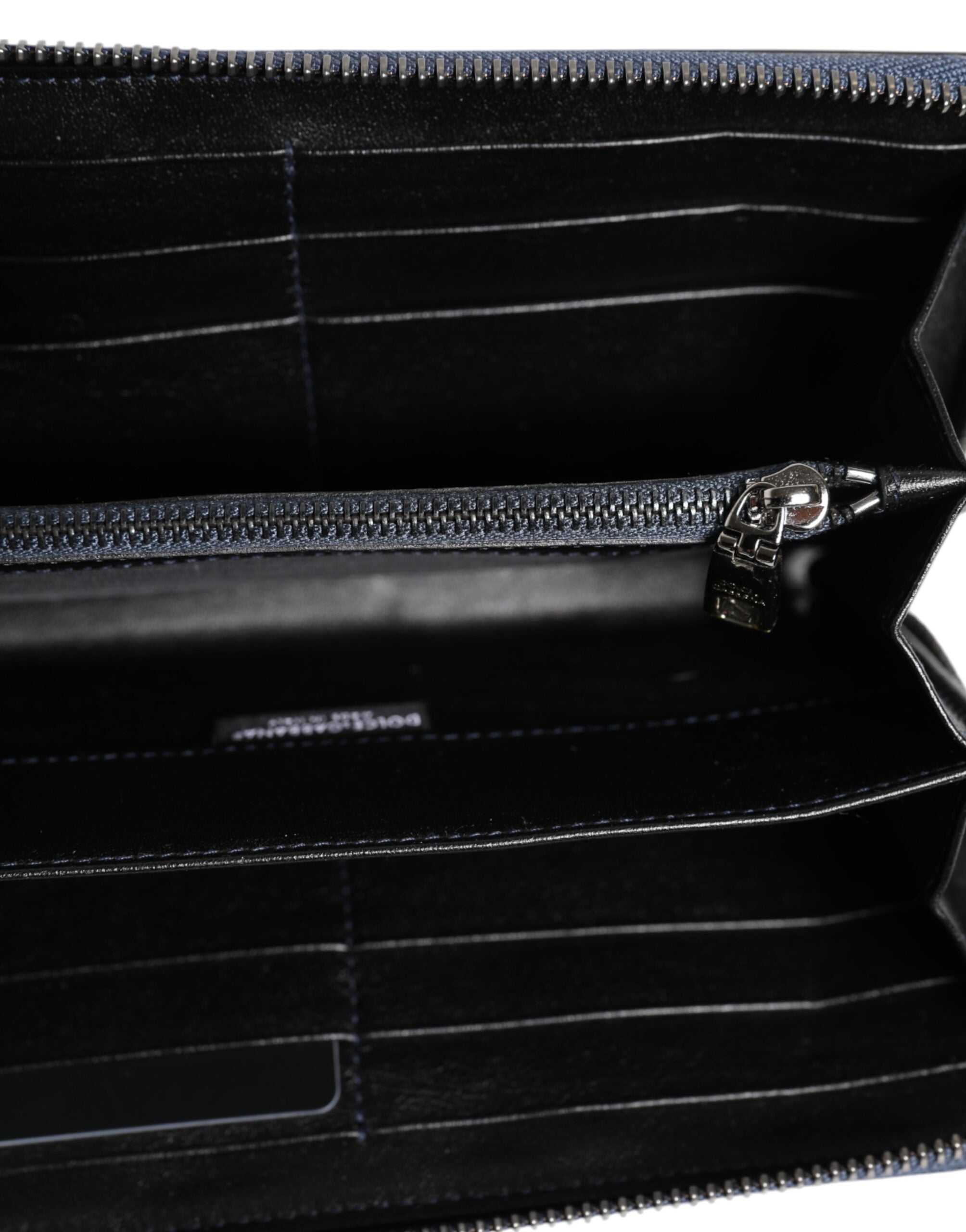 Black Blue Exotic Leather Men Continental Clutch Wallet - ventzia